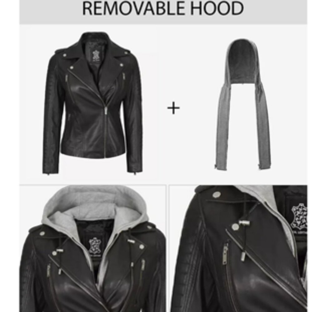 Angel Leather Jacket - Picture 4 of 8